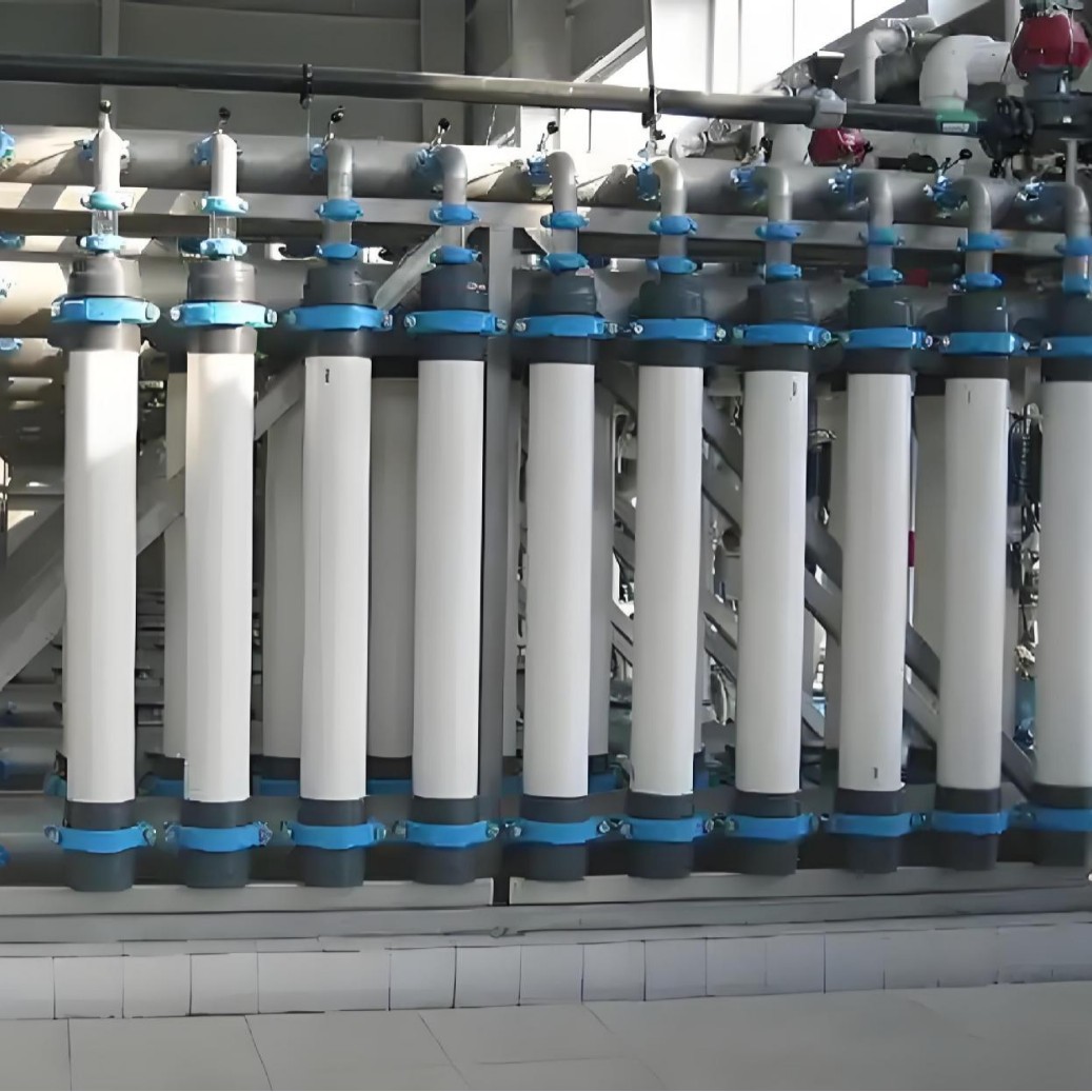 超滤水处理机组矿泉水生产设备不锈钢材质中空纤维过滤器净水器