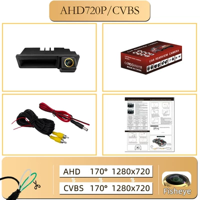 reversing car wide-angle HD – Vehicle camera - ahd720pcvbs-golden-fisheye-wide-angle