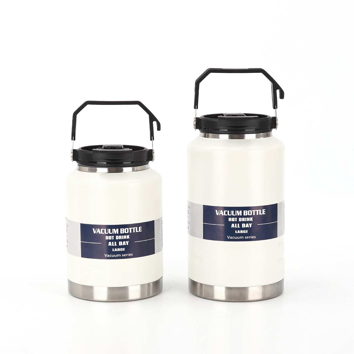 Nueva gran capacidad portátil barril 304 acero inoxidable vacío taza de aislamiento térmico taza de paja de acampamiento de acondicionamiento al aire libre