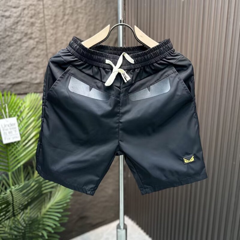 Summer New European Station Casual Pants Shorts Small Monster Five-point Pants Quick-drying Beach Pants Internet Popular Same-style Pants for Men