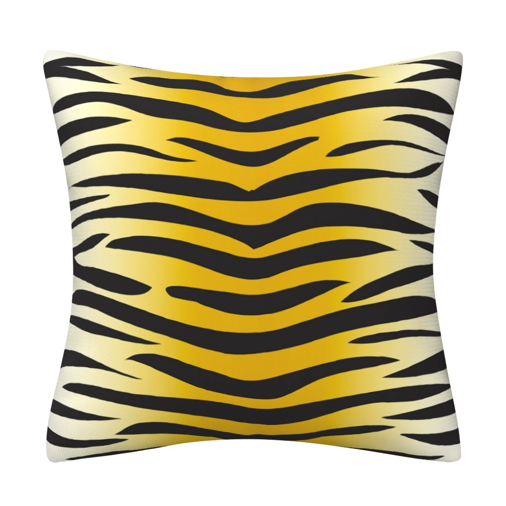 Abstract leopard pattern short plush pillow sleeve home decoration pillow sleeve living room sofa back pillow pillow cushion cover