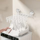 Suction Cup Drying Rack Household Balcony Multifunctional Foldable Non-Punch Wall-Mounted underwear Drying Socks Artifact