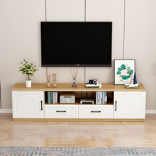 批发松木电视柜现代简约小户型客厅家用伸缩款中式经济电视机墙柜