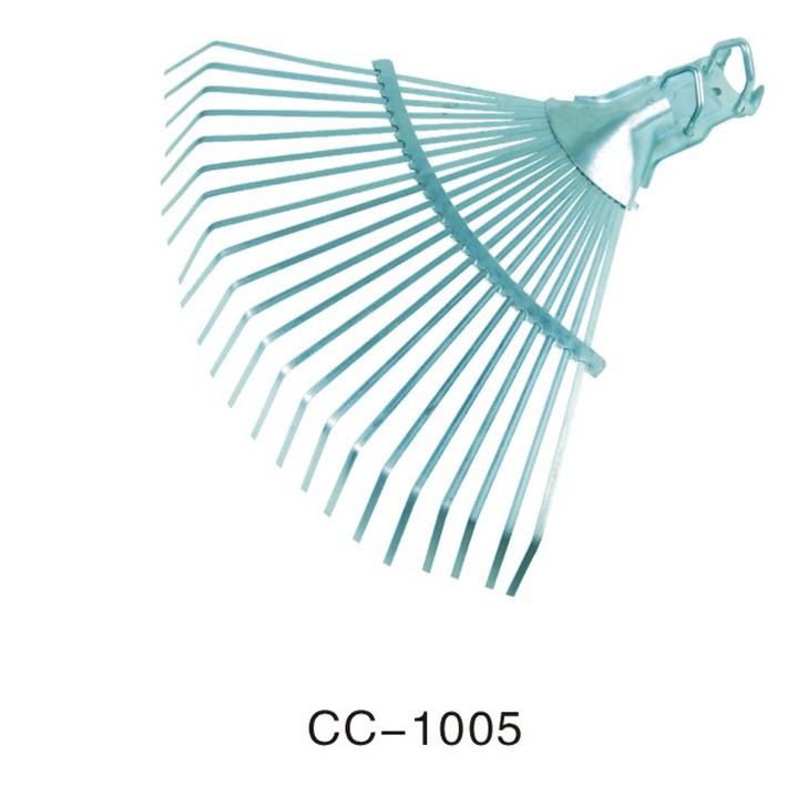 永康厂家直销 22齿固定  镀锌大脚加固螺丝草耙枯叶落叶耙