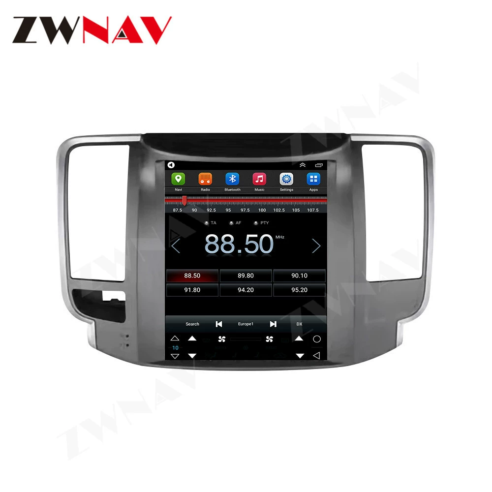 Подходит для Nissan Teana 2008-2013 панорамная 360° Android автомобильная GPS система, переделка под большой экран, все-в-одном