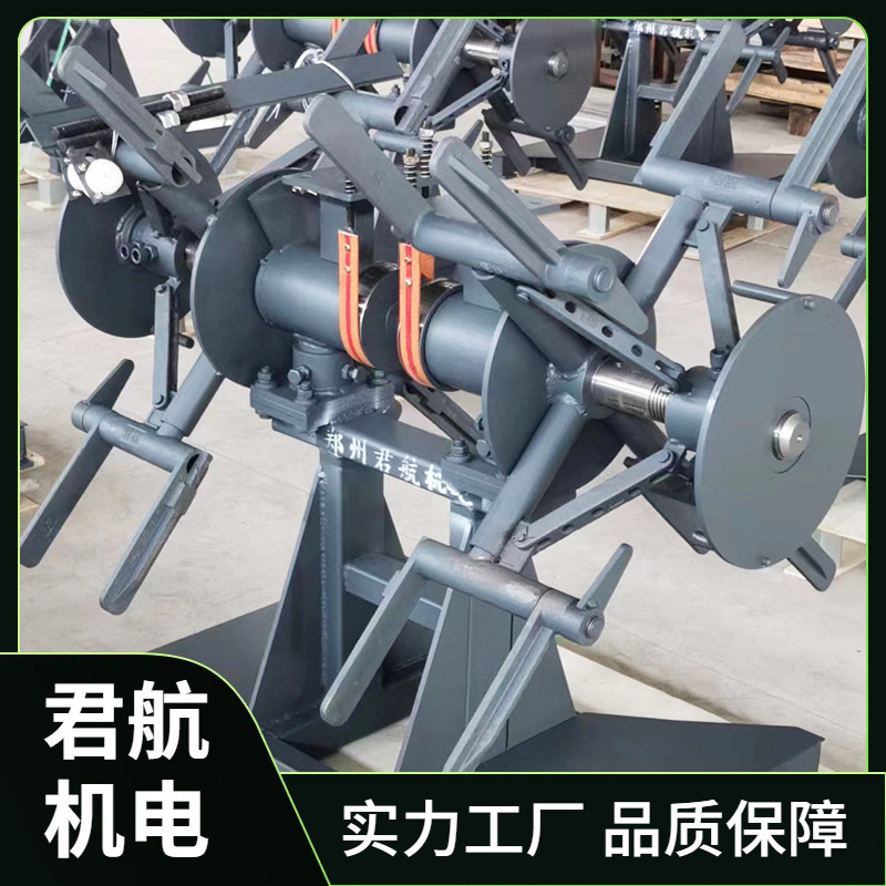 重型埋弧焊丝放线架 新款卧式式双头放线架