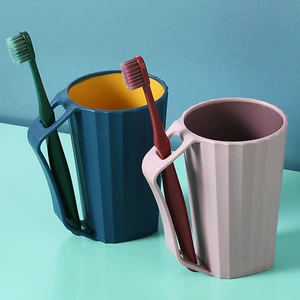 Creative Portable Cup with Handle for Home Use, Perfect for Students and Couples