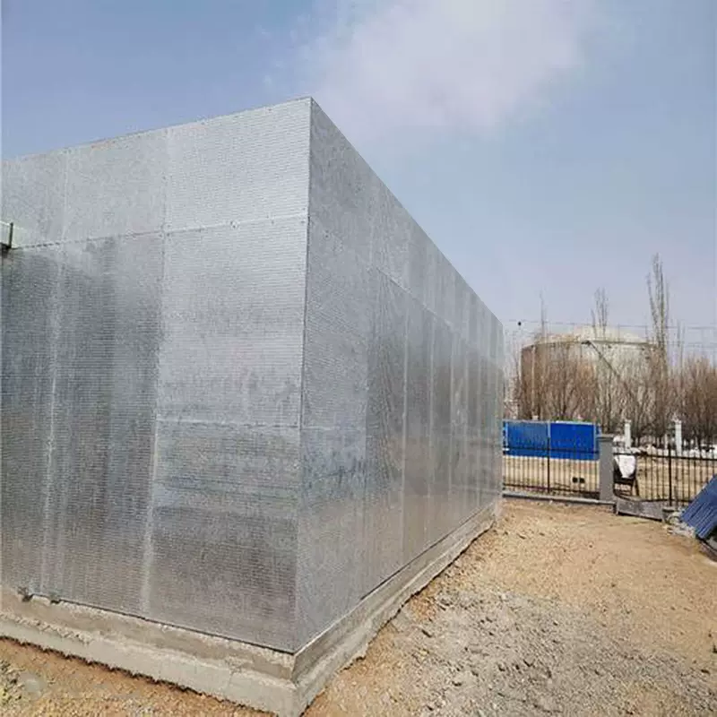 防爆墙防火墙生产纤维水泥复合钢板轻质龙骨岩棉保温防爆抗爆墙板