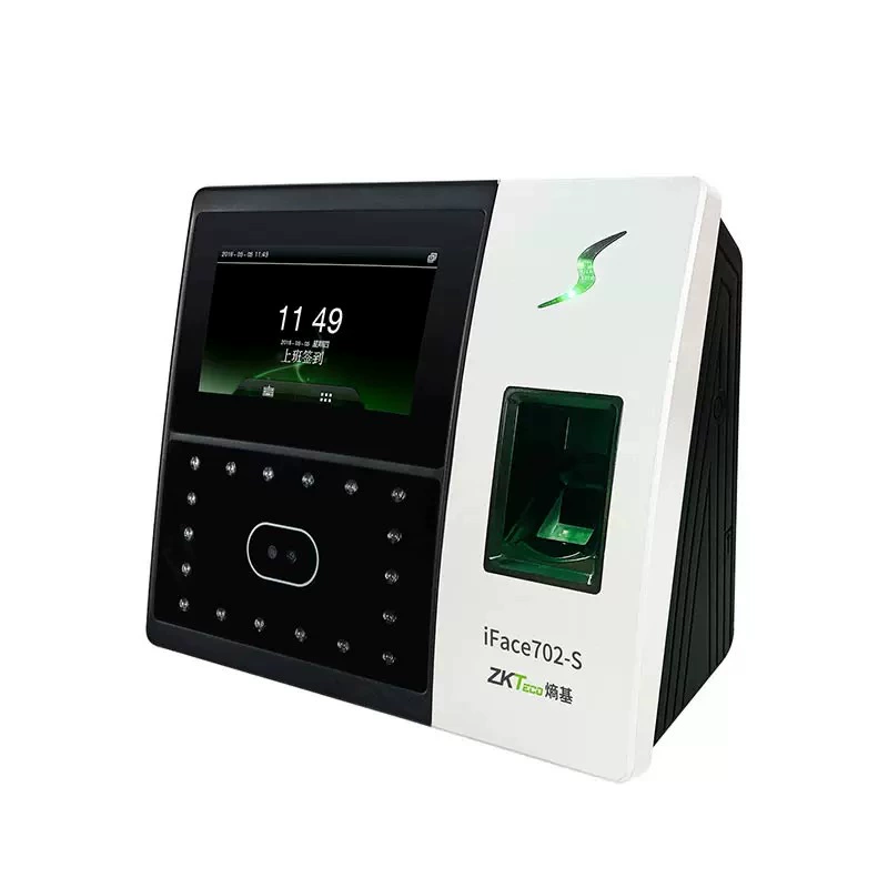 ZKTECO Entropy Base Technology iFace702-S обновлённая версия 502, терминал распознавания лиц для учёта рабочего времени