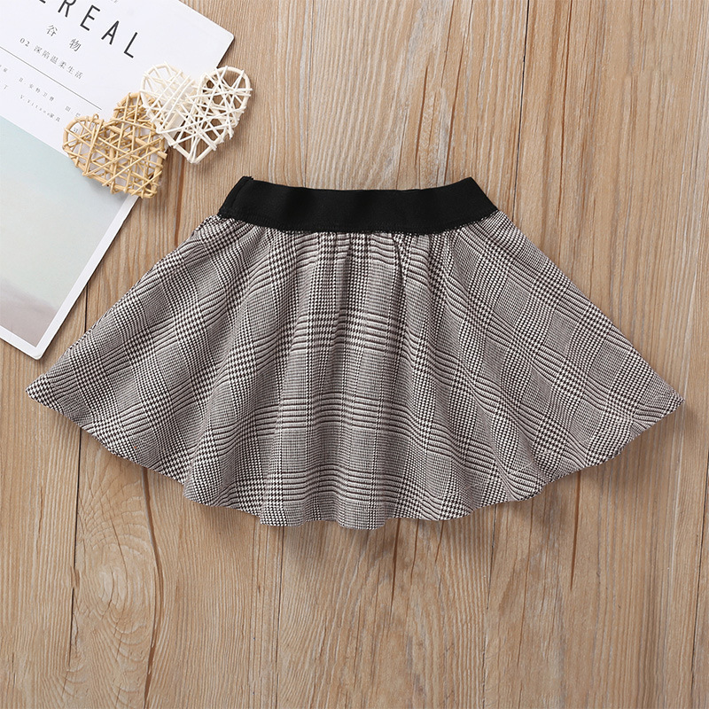 Children's Contrast Color Short Skirts Wholesale Nihaojewelry display picture 1