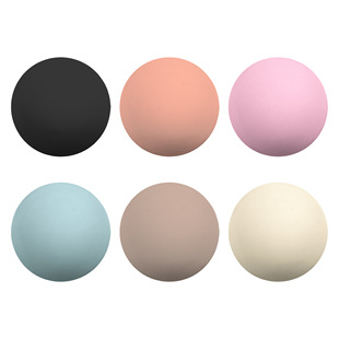 New silicone hemming massage ball exercise yoga muscle relaxation shoulder neck foot massage ball manufacturers direct sale