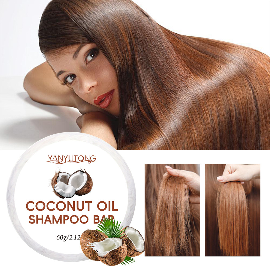 Transfronterizo inglés aceite de coco jabón de champú jabón de aceite esencial jabón de mano jabón de champú de raíz de cabello jabón de limpieza jabón de cabello