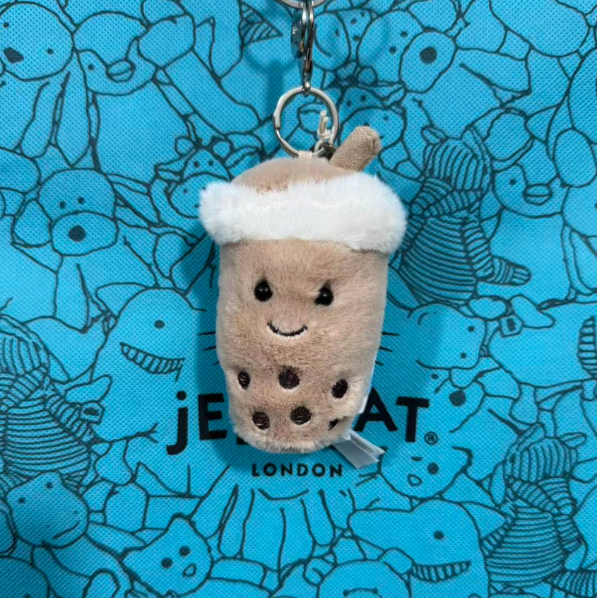 Pearl milk tea pendant