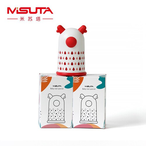 Misuta Baby Nail Clipper Set Anti-Splash Baby Nail Clipper Multifunctional Children's Nail File Scissor Care
