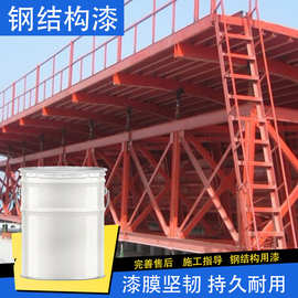 工厂定制钢结构漆耐候耐久防锈耐油耐磨金属表面设备涂装面漆磁漆