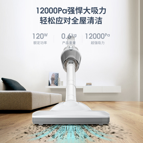 Cross-border car vacuum cleaner for car wireless charging car home use high power powerful handheld large suction