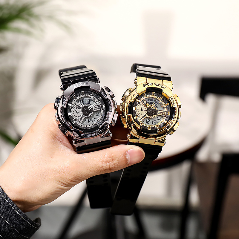 王一博同款电子手表男学生个性潮流独角兽初高中生运动防水多功能|ms