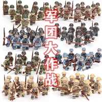 Военный минифигурка (совместим с LEGO), военная серия, assorted army styles, одиночная фигура