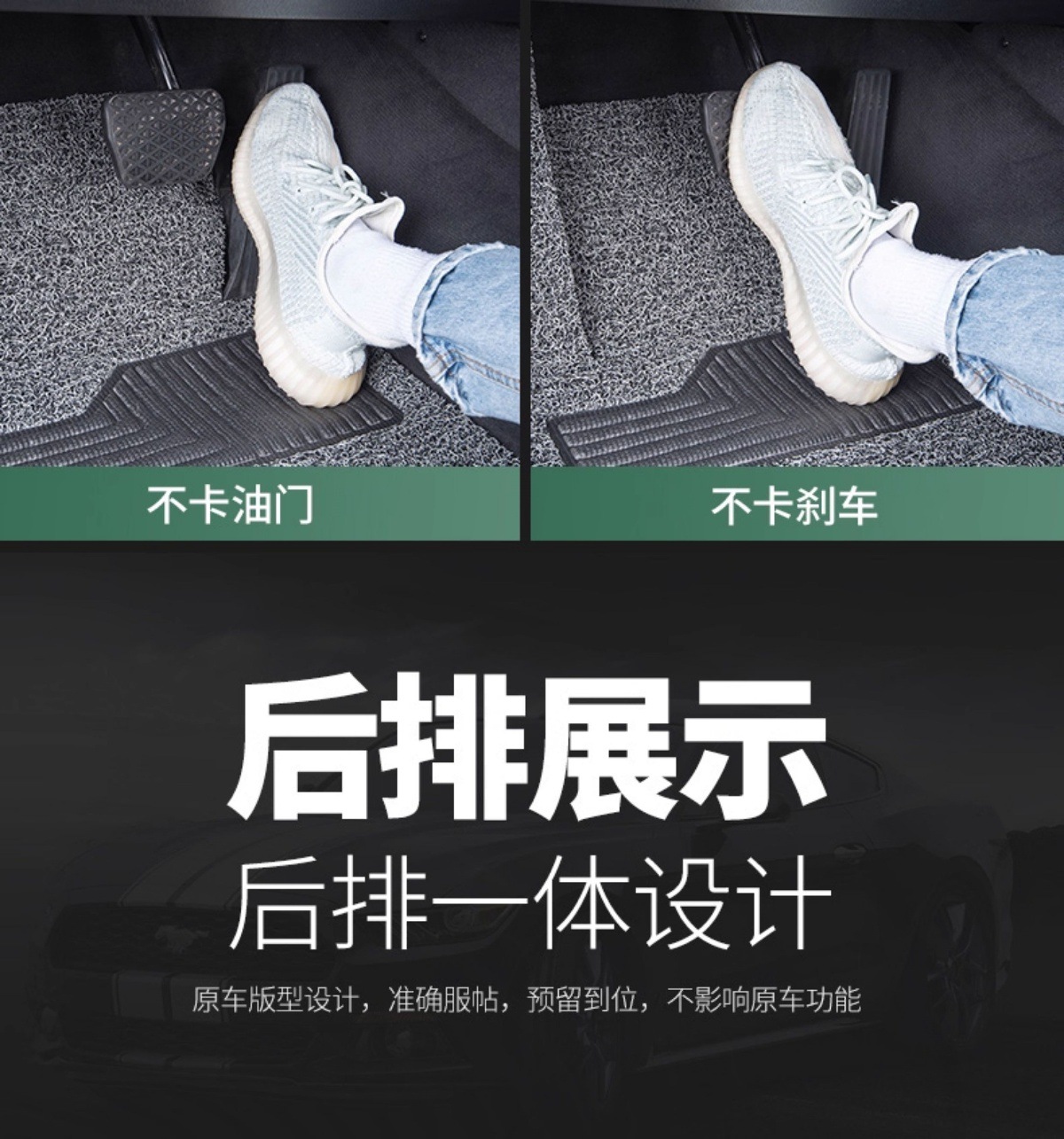 Suitable for Toyota Sienna 2005-2026 Wire Ring Floor Mats, Waterproof, Durable, Non-Slip and Wear-Resistant Car Floor Mats