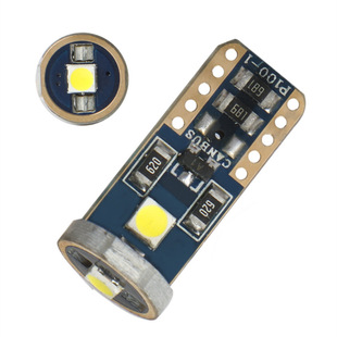 Car LEDt10 width indicator light decoding T10-3030-3SMD width indicator light roof light reading light 3W constant current