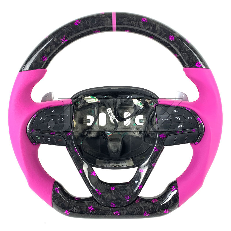 For Jeep Grand Cherokee 2012-2017 Forged Carbon Fiber Steering Wheel Upgrade Sport Steering Wheel