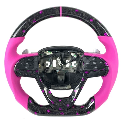 For Jeep Grand Cherokee 2012-2017 Forged Carbon Fiber Steering Wheel Upgrade Sport Steering Wheel