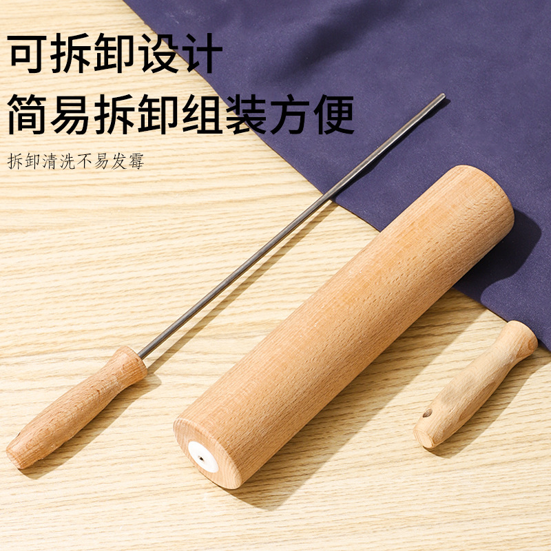 ブナ材麺棒 家庭用 餃子皮用 木製麺棒 パン作り道具 麺棒メーカー卸売|undefined