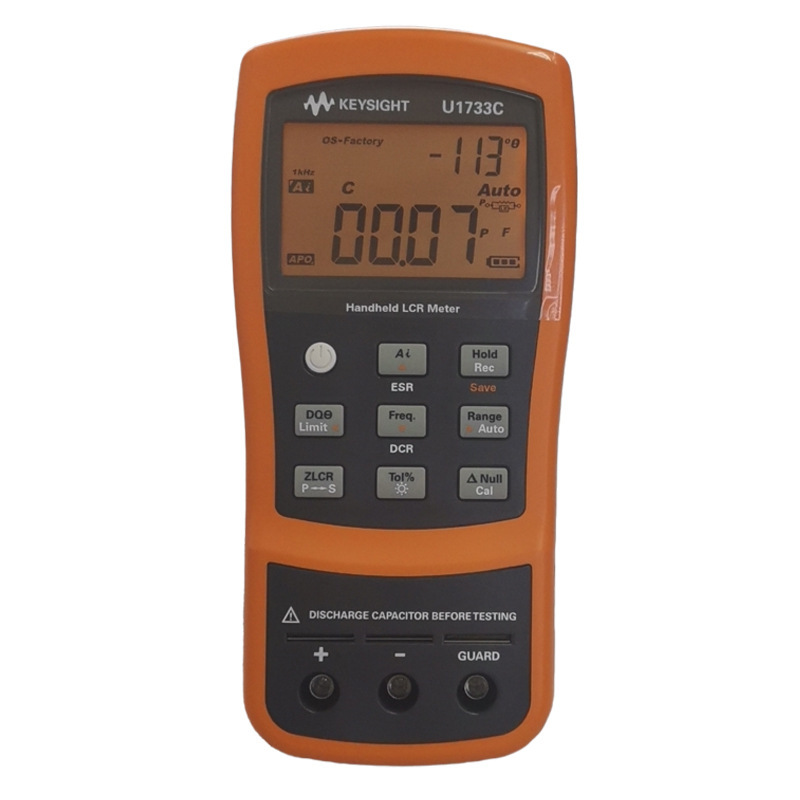 Keysight U1733C 数字100KHZ手持式LCR电桥|是德U1733CLCR测试表