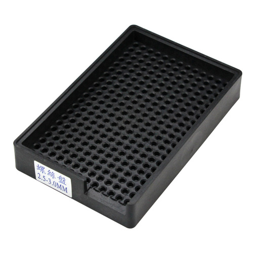 Anti-static plastic screw tray, anti-drop screw counting box, screw arrangement rack, organizer, M2M3M4