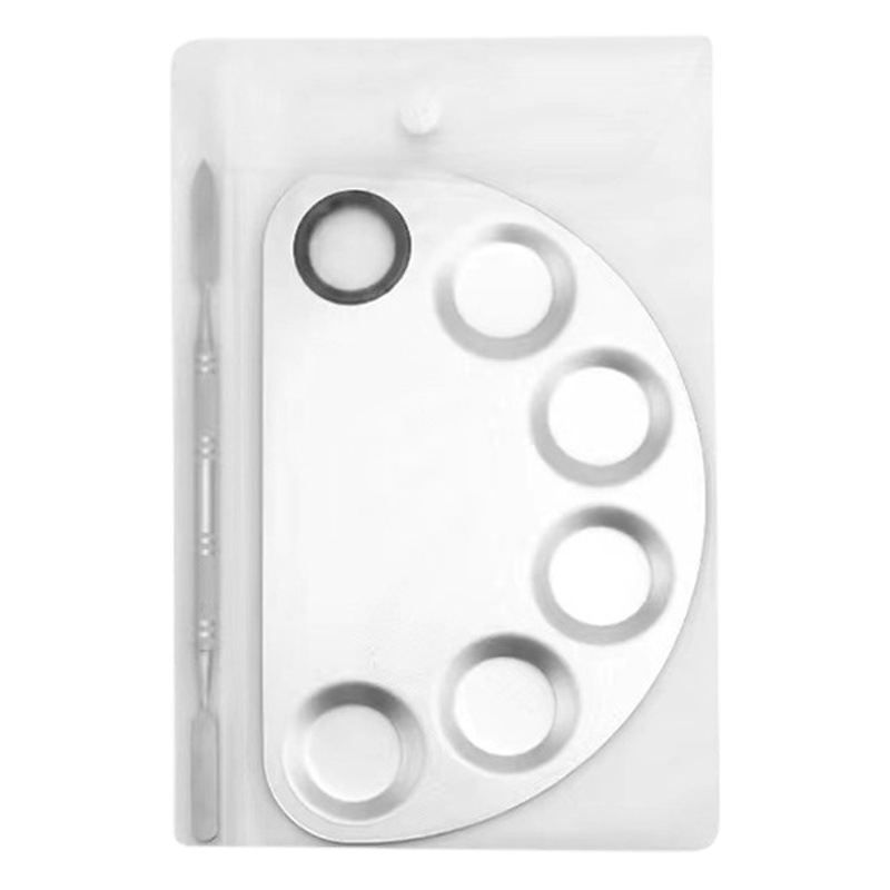 Factory wholesale stainless steel palette nail art palette nail art paint plate nail art palette dedicated