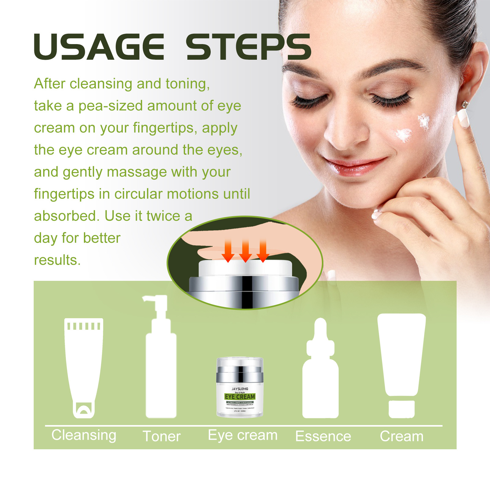 Mars peptide Repair oogcrème vermindert fijne lijntjes, donkere kringen onder de ogen, hydrateert, verstevigt, repareert en_voghion.com