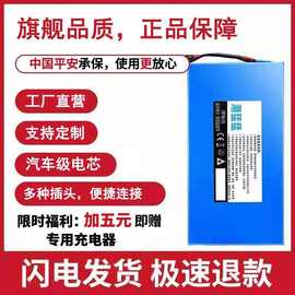 电动车锂电池24v36v48v60v三元电瓶蓄电池12ah20ah小型车动力电池