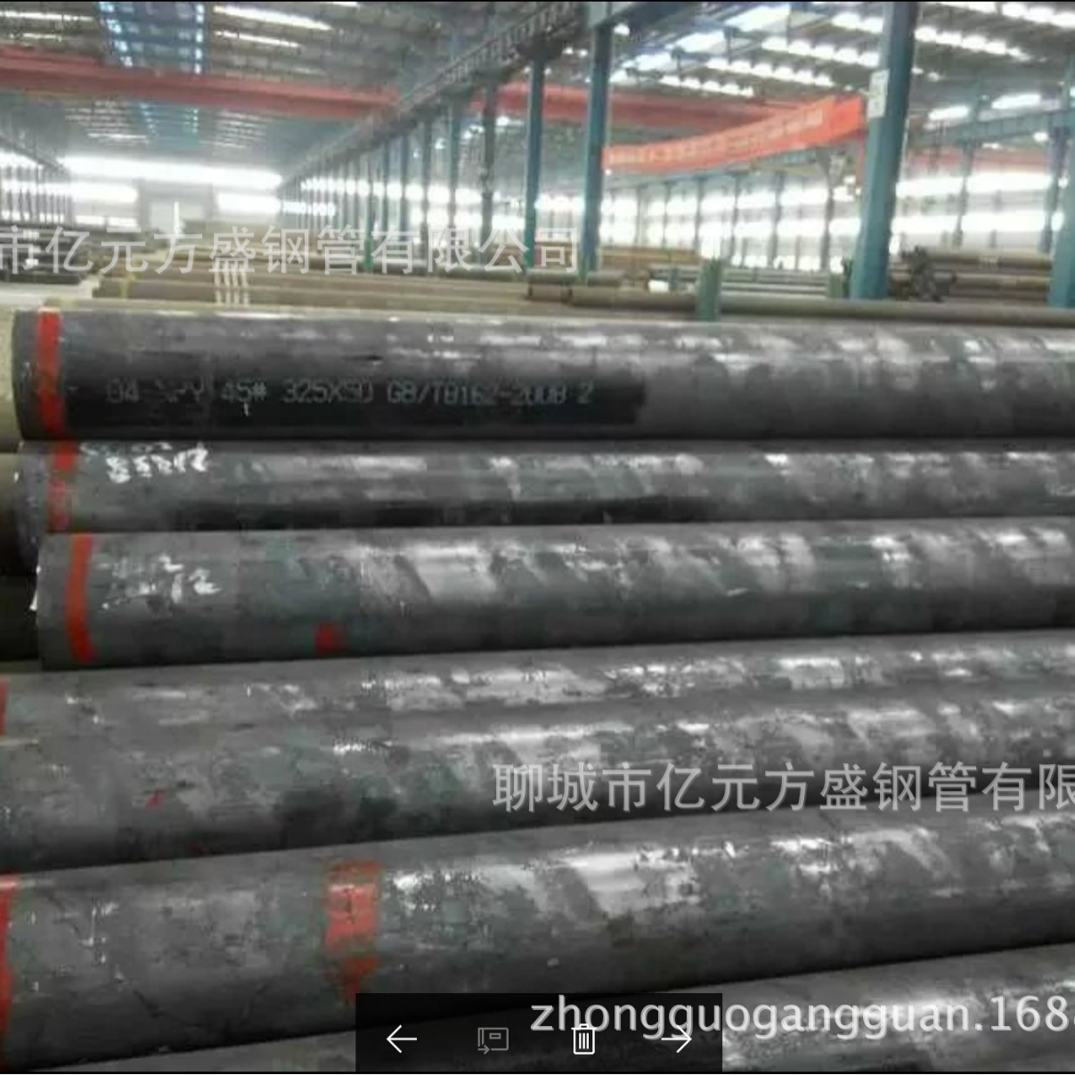 包钢正品无缝管 API 5CT石油套管 35crmo 42crmo轴承钢管非标可订