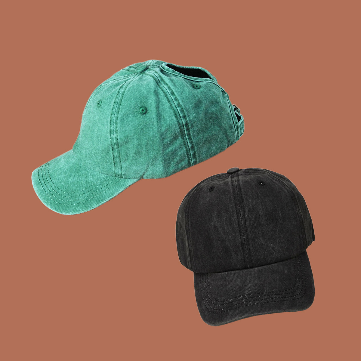 Korean Solid Color Baseball Cap display picture 10