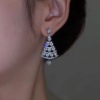 Christmas earrings, European style, wholesale