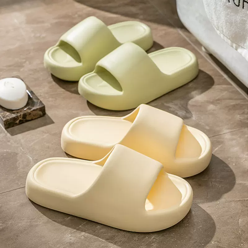 2025夏季厚底凉拖鞋女居家情侣休闲软底踩屎感拖鞋女批发一拖