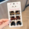 17-D2 amber bow tie 6 pcs/card