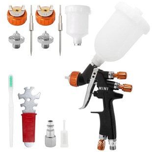 Cross-border mini-88 mini car small area repair paint spray gun 250ml pot high atomization pneumatic spray gun