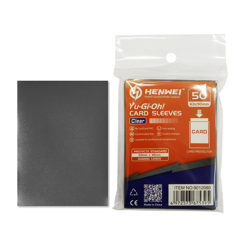 Henwei Juego Rey transparente helado monocromo titular de la tarjeta Ultraman tarjeta de juego de mesa accesorios de comercio exterior Amazon Venta caliente