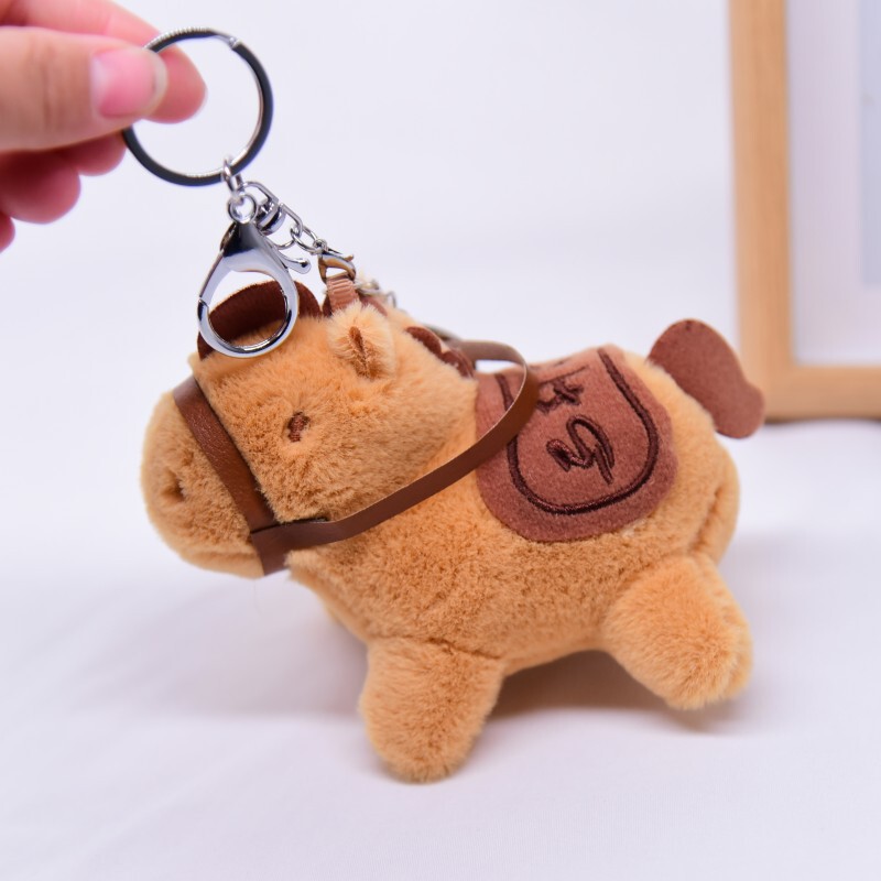 Creative Pony Doll Pendant Horse to Success Plush Toy Keychain Horse Doll School Bag Hanging Ornament Grasping Doll Creative Pony Doll Pendant Horse to Success Plush Toy Keychain Horse Doll School Bag Hanging Ornament Grasping Doll