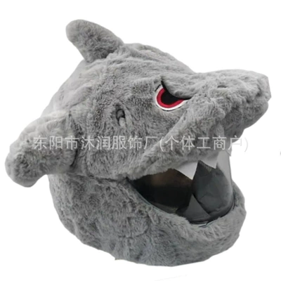 Motosiklet dəbilqələri – Rabbit Pumpkin Riding Noodles Accessories - one-size-fits-all-can-be-labeled-crossed-jit-shark