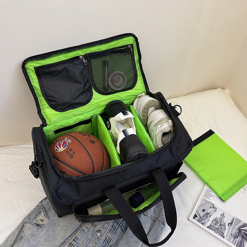 Bolsa de viaje plegable multifuncional bolsa de almacenamiento de zapatos de deporte de hombro único bolsa de fitness de viaje de negocios bolsa de equipaje impermeable