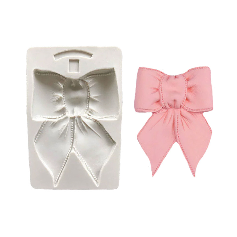 Gran pajarita silicona molde fondant cake decoración chocolate fondant azúcar haciendo herramienta