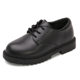 Children's Shoes Boys Leather Shoes Soft Sole Middle and Large Children's Spring and Autumn 2023 New Korean Style Boys British Style Student Shoes