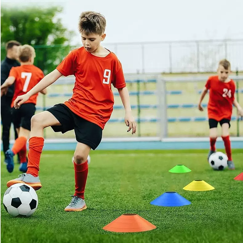 标志碟篮球训练辅助器材标志桶障碍物体能训练足球标志盘训练器材