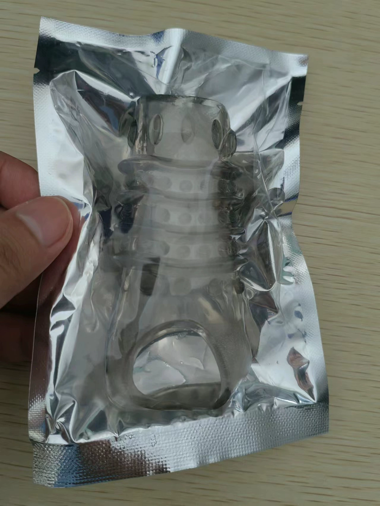 Мужское изделие Wolf Crystal набор подделок в замках, Форес Форескин Доракуляр кольцо Даха Эрха пенис Пенкус кейс оптом