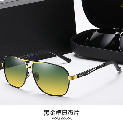 2025 New Men's Polarized Driving Sunglasses, Day and Night Dual-Use Color-Changing Sun Glasses Factory