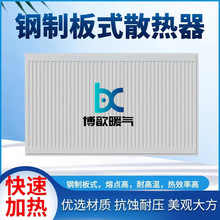 GB22鋼制板式暖氣片家用水暖壁掛式明裝天然氣壁掛爐專用暖氣片