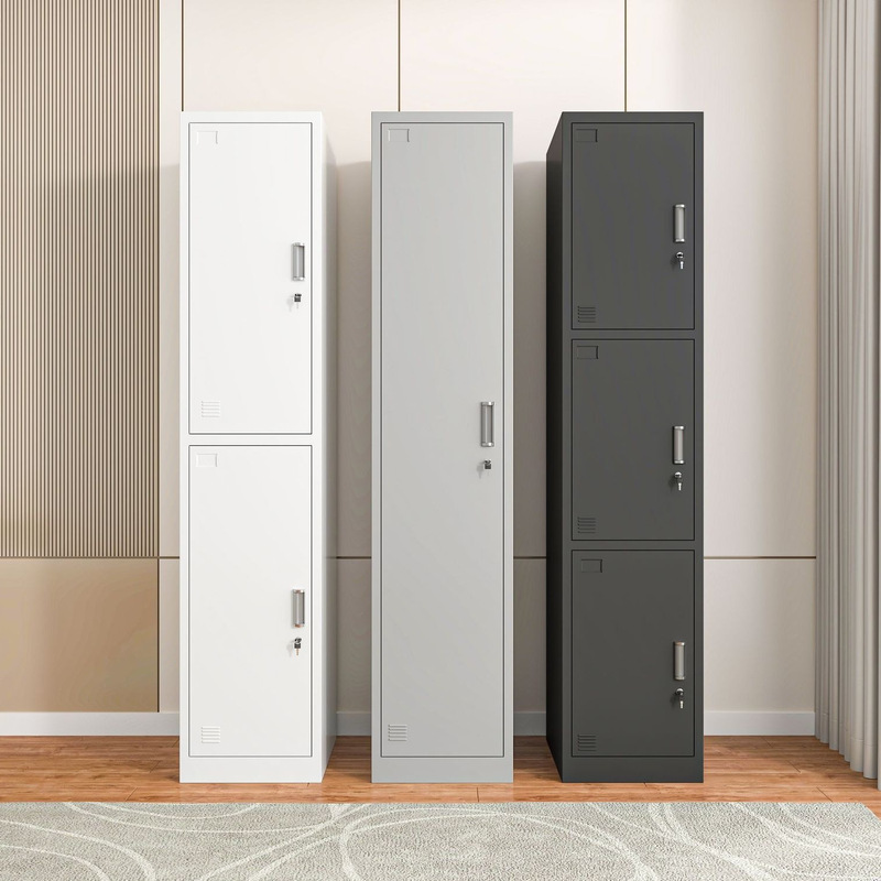 Single-Door Locker, Metal Storage Cabinet, Employee Dormitory, Gym, Bathroom, Office, Small Steel Cabinet with Lock, Narrow Cabinet Single-Door Locker, Metal Storage Cabinet, Employee Dormitory, Gym, Bathroom, Office, Small Steel Cabinet with Lock, Narrow Cabinet