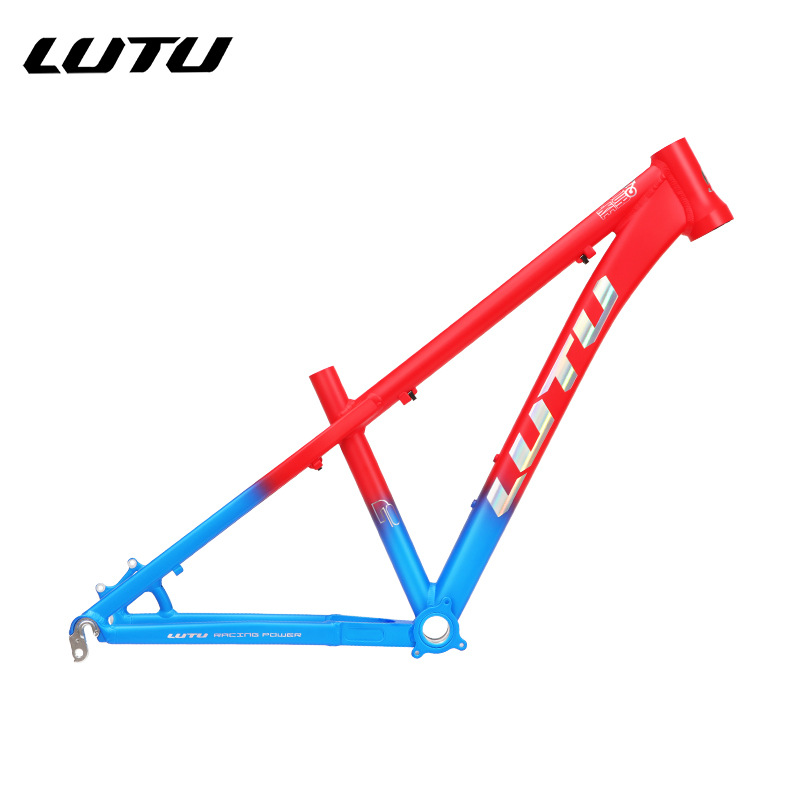 LUTU 26 / 27.5 pulgadas duro de cola 4X bolsa de vuelo fuera de carretera AM bicicleta de montaña marco de pendiente